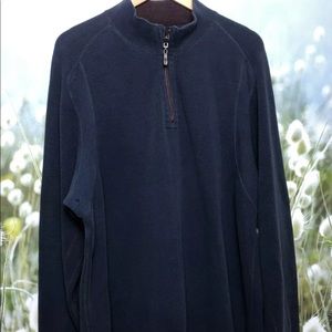 Men’s Tommy Bahama sweatshirt zip neck XL